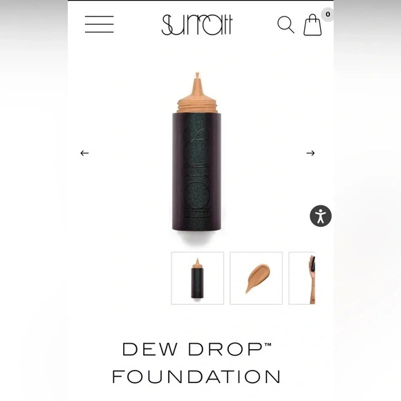 New in box Surratt Dew Drop Foundation 6.5 Medium/Beige .64 oz - Picture 1 of 4